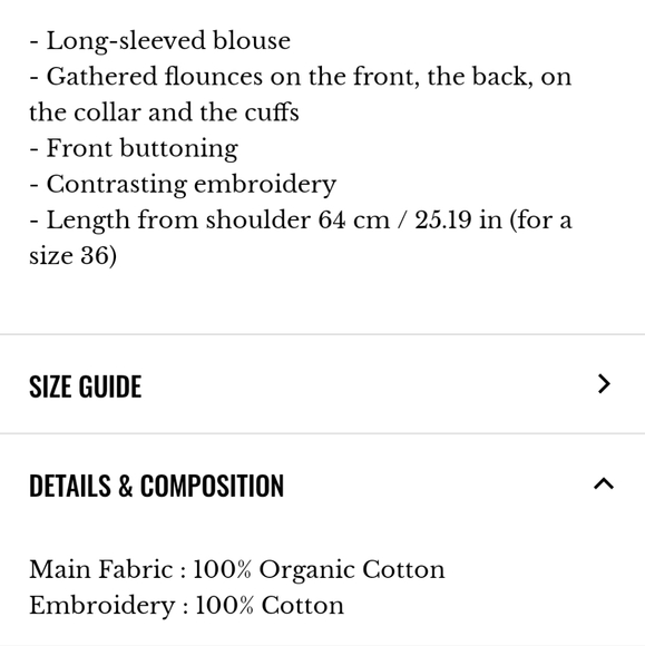 Sezane Agathe Blouse - Picture 4 of 4